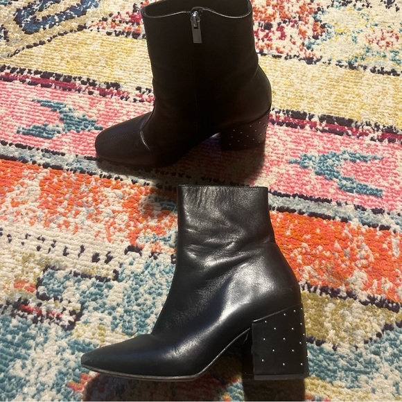 Black Studded Kooples Boots Size 39 [EUR] / Size 8 [US] - Picture 1 of 5